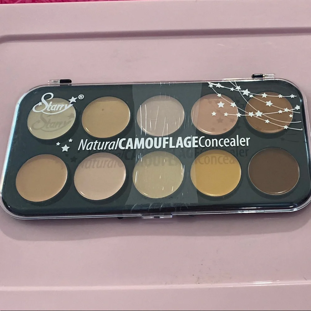 Natural Camouflage Concealer Palette - Neutral Beige Shades